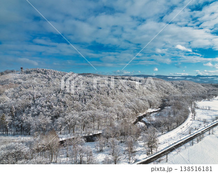 北国の空撮写真 138516181