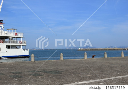 琵琶湖 大津港の風景 琵琶湖 大津港の風景 138517339