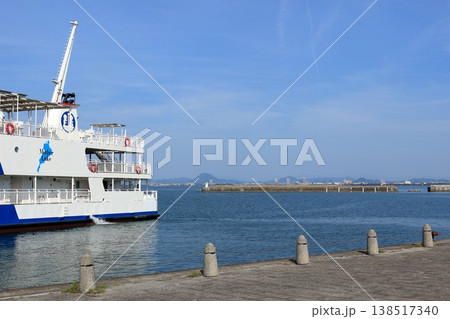 琵琶湖 大津港の風景 琵琶湖 大津港の風景 138517340