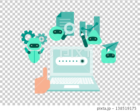 This diagram shows how an AI agent automatically completes everything from strategy planning to data analysis and graph creation based on prompt instructions. 138519175