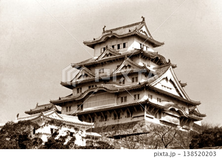 古写真 1957年 姫路城 古写真 1957年 姫路城 138520203
