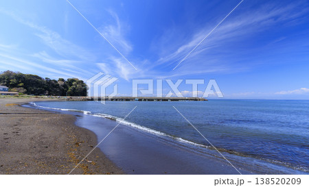 三浦半島の三戸浜海岸の春 三浦半島の三戸浜海岸の春 138520209