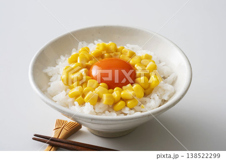 バターコーン卵かけご飯 138522299