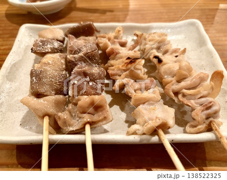 焼き鳥　ハツとガツ 138522325