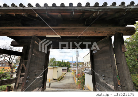 大和国 「高取城」子嶋寺 山門(高取城移築二ノ門) 大和国 「高取城」子嶋寺 山門(高取城移築二ノ門) 138523179