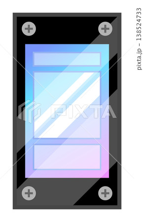 カードローダーに入った高そうなトレカのイラスト素材 カードローダーに入った高そうなトレカのイラスト素材 138524733