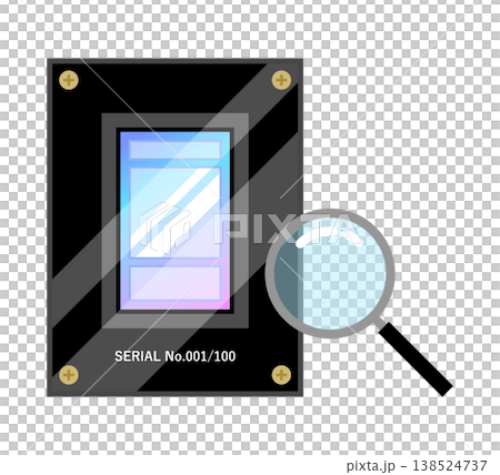 Image illustration material for trading card appraisal Image illustration material for trading card appraisal 138524737