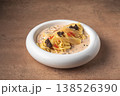 Pasta with creamy sauce truffle and parmesan 138526390
