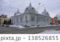 March 22 2026 Barnaul Russia Church of the Annunciation of the Blessed Virgin Mary covered in snow cold early spring cityscape religious architecture and winter atmosphere. 138526855