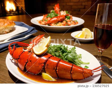 ロブスター料理 138527025