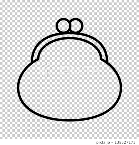 Icon for coin purse_vector illustration 138527173