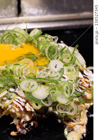 美味しい九条ネギのお好み焼き 138527345