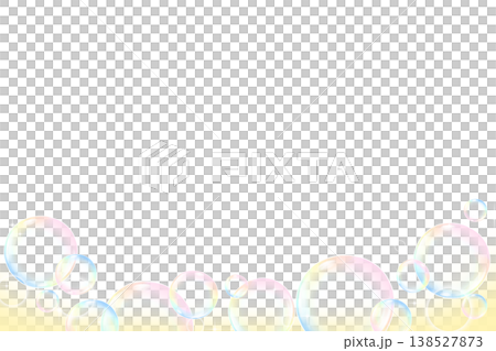 Soap bubble background, yellow Soap bubble background, yellow 138527873