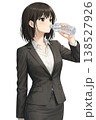水分補給する女性 138527926