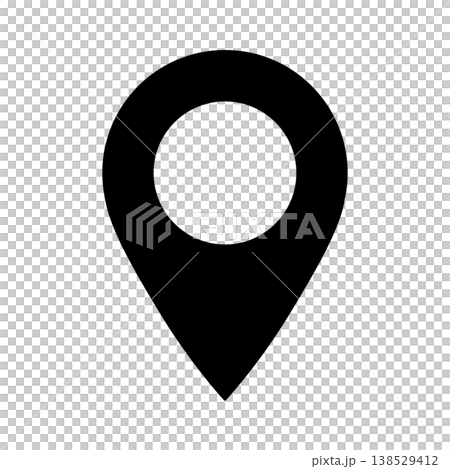 マップピンのアイコン_ベクターイラスト 138529412