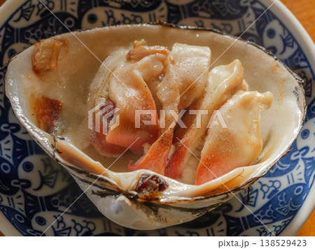 苫小牧名物ホッキ貝のバター焼き 北海道の海の幸 138529423
