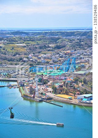 《静岡県》大草山展望台から浜名湖の展望 138529486