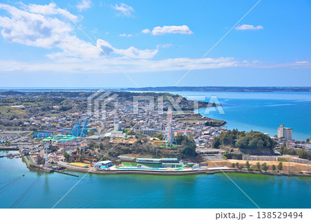 《静岡県》大草山展望台から浜名湖の展望 138529494