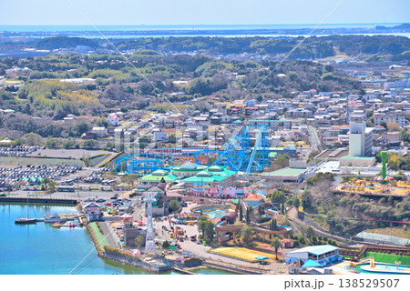 《静岡県》大草山展望台から浜名湖の展望 浜名湖パルパル 《静岡県》大草山展望台から浜名湖の展望 浜名湖パルパル 138529507