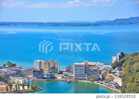 《静岡県》大草山展望台から浜名湖の展望 138529518