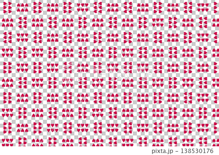 Pattern background: Heart 138530176