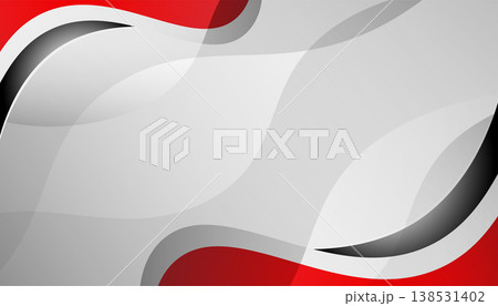 Abstract Red and Gray Wave Background Abstract Red and Gray Wave Background 138531402