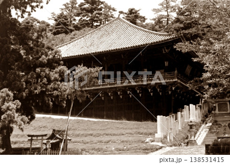 古写真 1956年 奈良 東大寺二月堂 古写真 1956年 奈良 東大寺二月堂 138531415