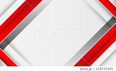 Red white modern abstract background design Red white modern abstract background design 138531445