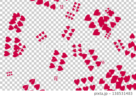 Pattern background: Heart pattern 138531483