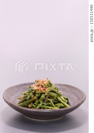 ワラビのおひたし 春の山菜料理 蕨 ワラビのおひたし 春の山菜料理 蕨 138531490