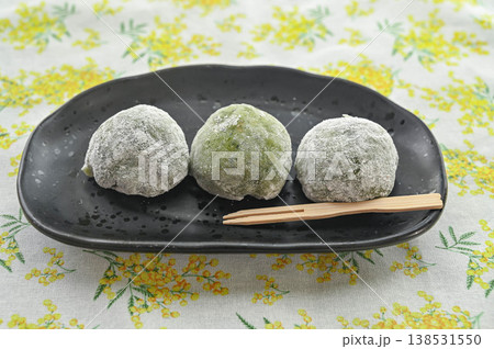 手作り和菓子 草餅 手作り和菓子 草餅 138531550