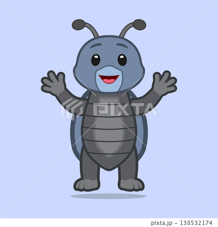 Beetle vector image 138532174
