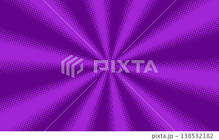 Purple halftone background design in comic style Purple halftone background design in comic style 138532182