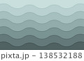 Vector abstract gray wavy background 138532188