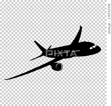 噴射客機的輪廓 138532436