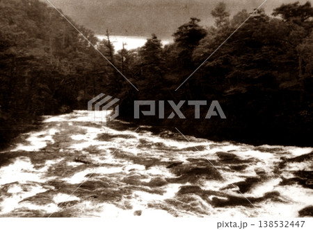 古写真 1953-1954年 日光の湯川 古写真 1953-1954年 日光の湯川 138532447
