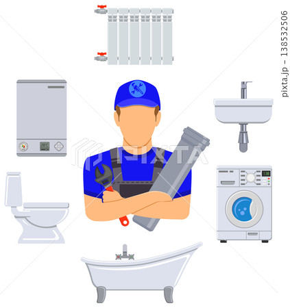 Plumbing Service Infographics Plumbing Service Infographics 138532506