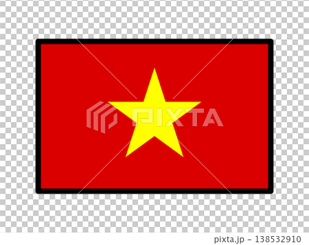 越南國旗插圖 越南國旗插圖 138532910