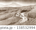 古写真　1953-1954年　静岡県の十国峠から望む富士山 138532994