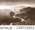 古写真　1953-1954年　静岡県沼津市の発端丈山展望台から望む富士山 138533001
