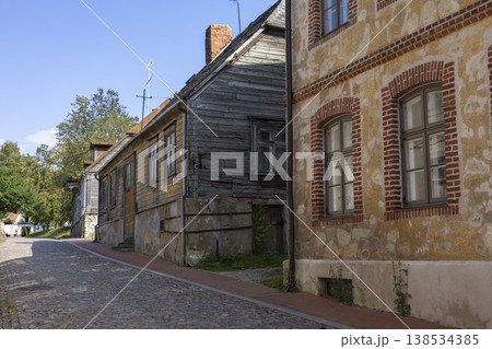 Charming streets of Cesis Latvia reveal a blend of history and nature on a bright, sunny day filled with serene moments Charming streets of Cesis Latvia reveal a blend of history and nature on a bright, sunny day filled with serene moments 138534385
