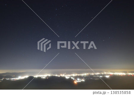 美ヶ原で見る夜景 美ヶ原で見る夜景 138535858