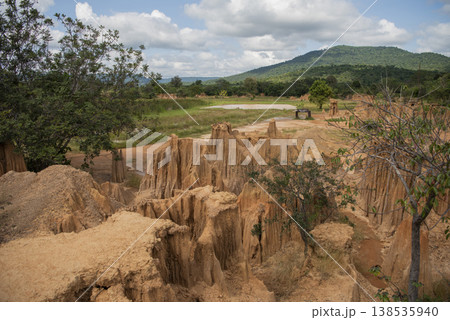 THAILAND SA KAEO LALU ROCK FORMATIONS 138535940