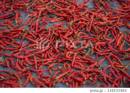 THAILAND SA KAEO FOOD RED CHILI THAILAND SA KAEO FOOD RED CHILI 138535983