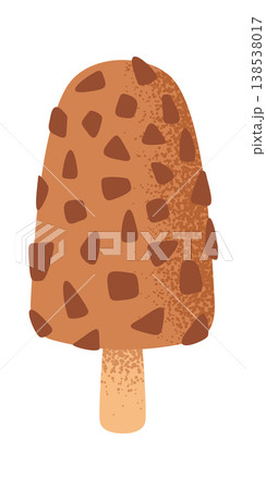 Ice Cream Bar With Nuts Cartoon Style Ice Cream Bar With Nuts Cartoon Style 138538017