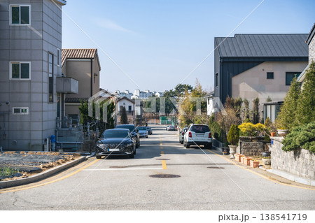 韓国の住宅地 138541719