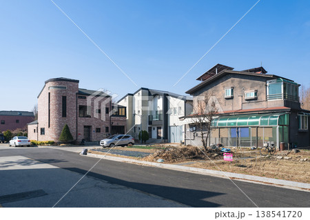 韓国の住宅地 138541720