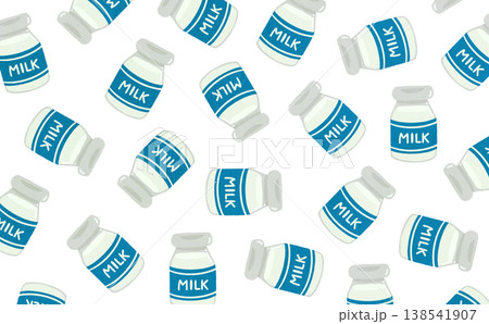 牛乳のパターン 138541907