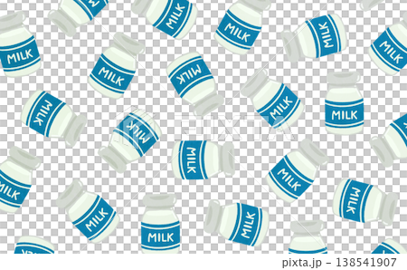 牛乳のパターン 138541907