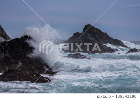 大荒れの海岸 大荒れの海岸 138542190